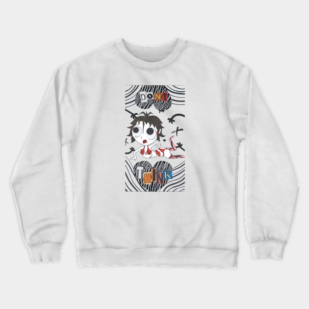 Nightmare at the beach Crewneck Sweatshirt by XxDontxThinkxX